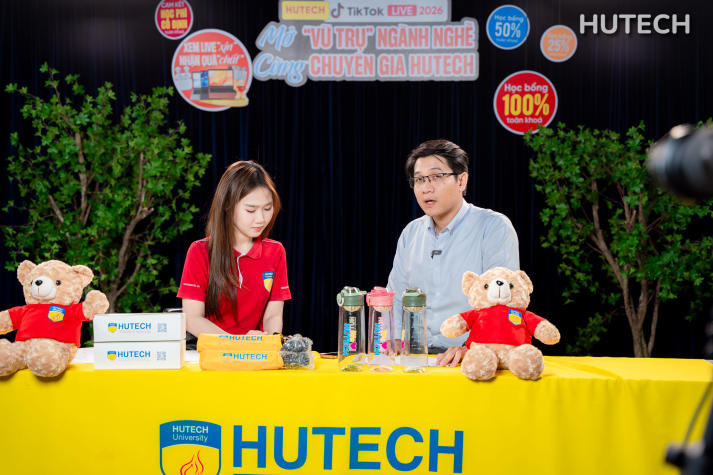 [HUTECH TIKTOK LIVE 2026] Mở rộng năng lực hội nhập qua hai chương trình đào tạo Ngôn ngữ Hàn Quốc và Hệ thống thông tin quản lý 10