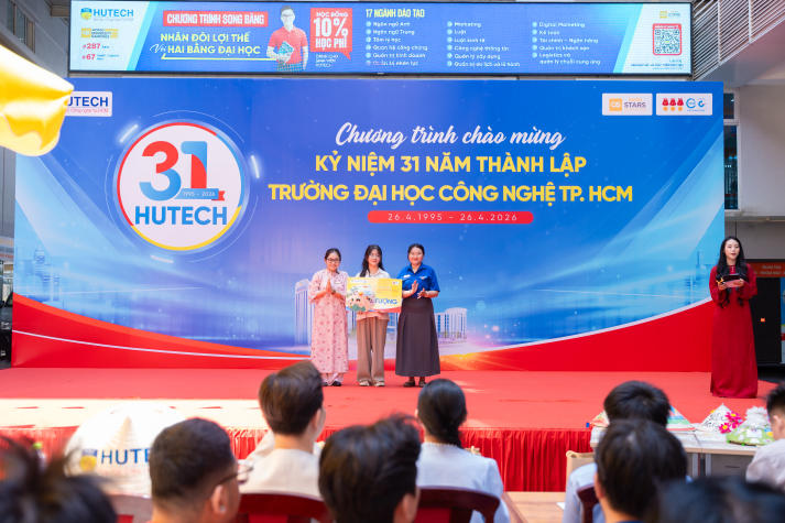 Một chiếc nón - Ngàn ý tưởng: Sinh viên HUTECH bứt phá sáng tạo chào mừng 31 năm thành lập Trường 144