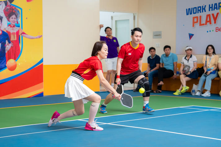 [Hội thao CB-GV-NV HUTECH 2025]: Bùng nổ Pickleball mùa đầu tiên với chiến thắng thuộc về TT.GDCT-QP - TT.GDTC 53