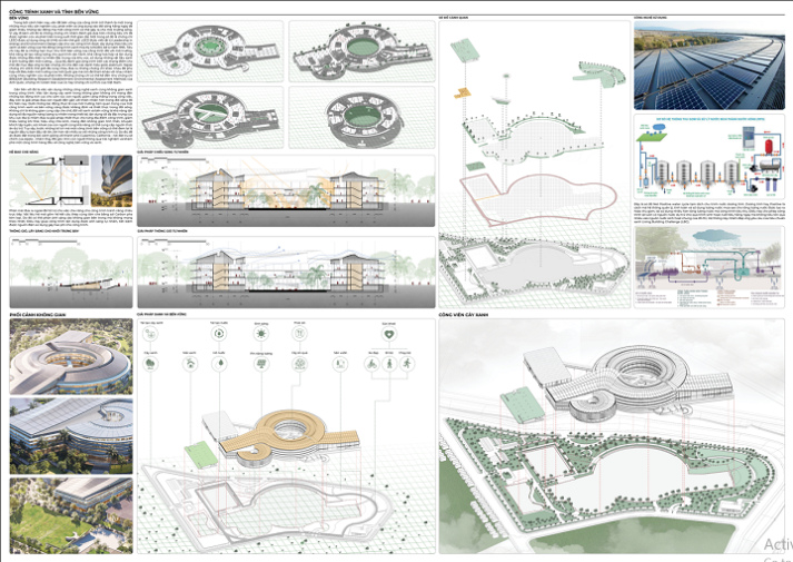 Sinh viên Kiến trúc đạt 02 giải thưởng tại Kiến trúc Xanh Sinh viên 2025 - SGA2025 14