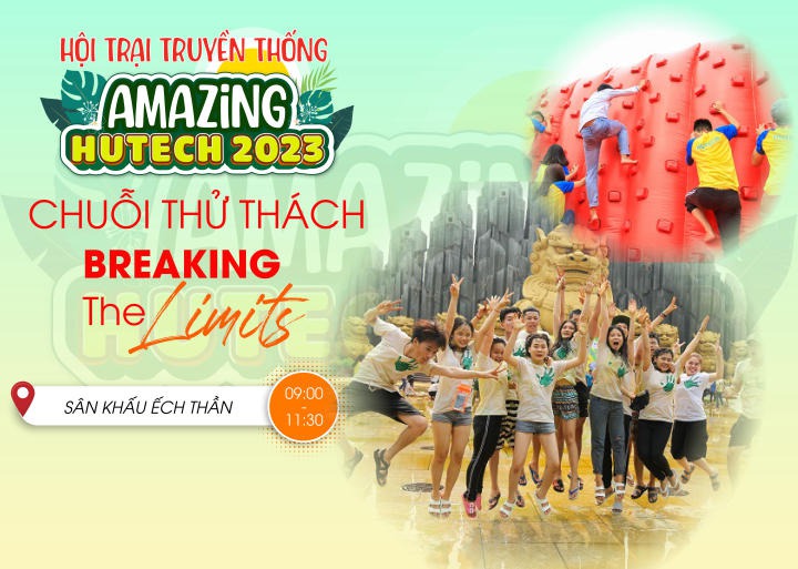 Nhanh tay đăng ký loạt hoạt động sôi nổi diễn ra vào ngày đầu tiên tại Hội trại Amazing HUTECH 2023 74