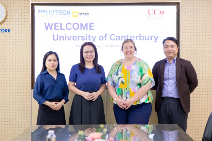 HUTECH mở rộng hợp tác quốc tế cùng Trường Đại học Canterbury (New Zealand) 60