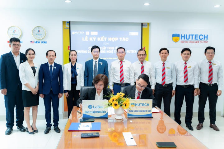 Khoa Luật HUTECH ký kết MOU với Công ty TNHH Luật Lê Bùi 84