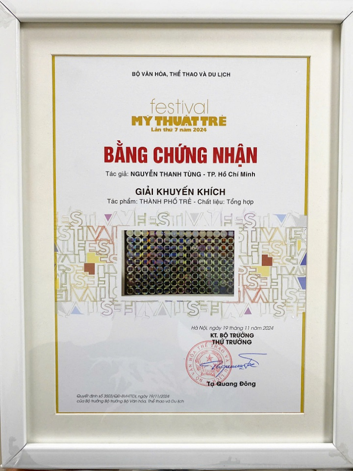 Thành quả sáng tạo của sinh viên Nghệ thuật số HUTECH tỏa sáng tại Festival Mỹ thuật trẻ toàn quốc 2024 8