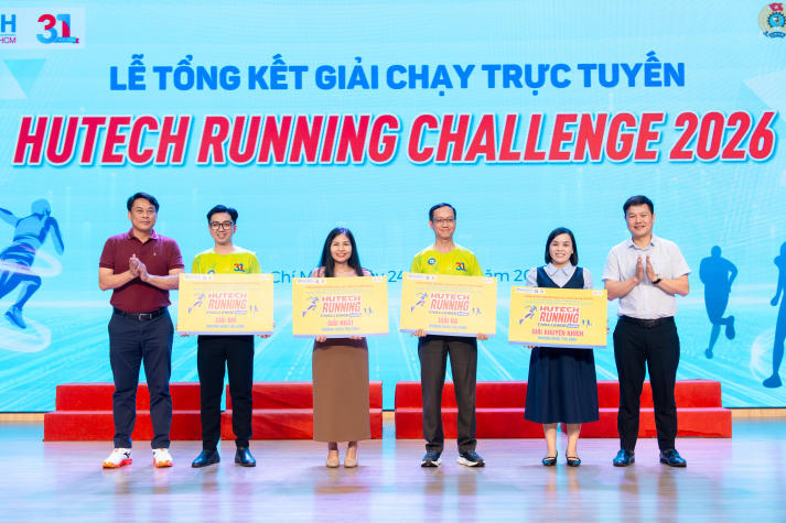 ​Khép lại HUTECH Running Challenge 2026: Tôn vinh hành trình bền bỉ, lan tỏa tinh thần sống khỏe 329