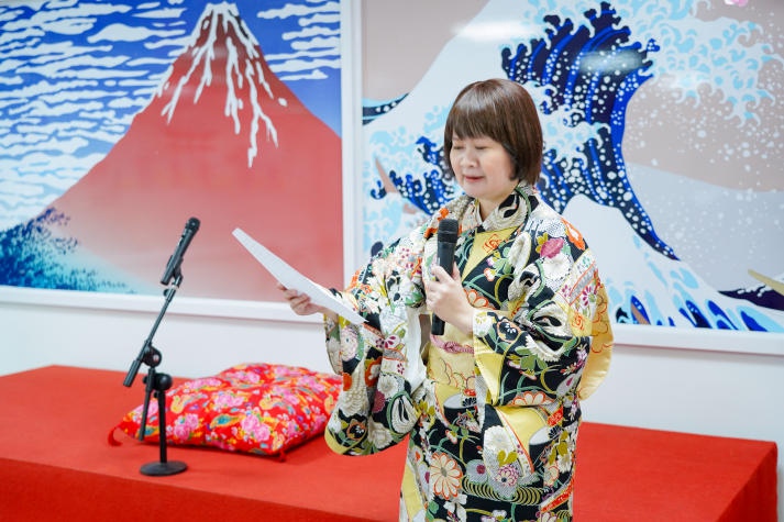 Sinh viên Khoa Nhật Bản học hào hứng thưởng thức nghệ thuật hài độc thoại Nhật Bản cùng nghệ nhân Reireisha Maruko 26