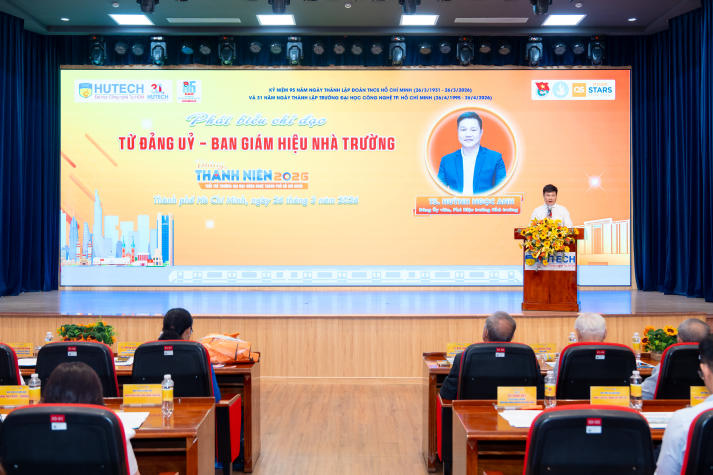 TS. Huỳnh Ngọc Anh gửi gắm kỳ vọng về thế hệ sinh viên bản lĩnh, sáng tạo và giàu khát vọng cống hiến 8