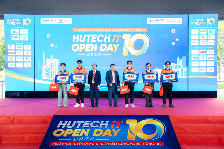 [Video] HUTECH IT OPEN DAY 2026: Kết nối doanh nghiệp, mở lối hàng ngàn cơ hội việc làm cho sinh viên IT 144