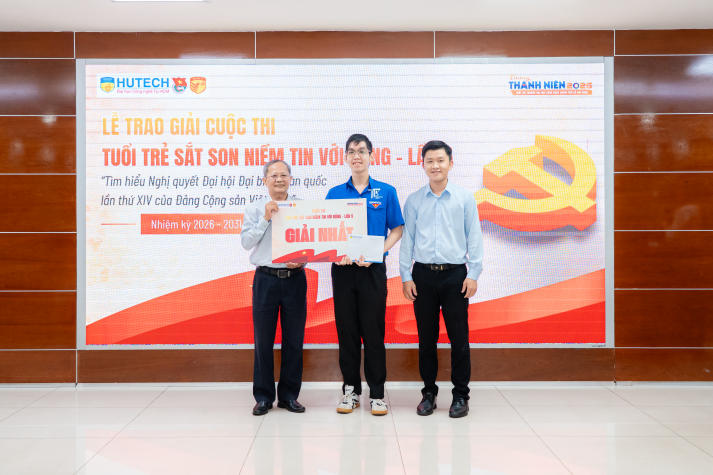 Tuổi trẻ HUTECH lan tỏa niềm tin với Đảng và lý tưởng cách mạng qua Cuộc thi “Tuổi trẻ sắt son” lần 5 88