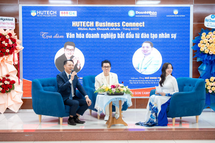 HUTECH Business Connect tháng 6: Kết nối doanh nhân, bàn chiến lược nhân sự bền vững 33