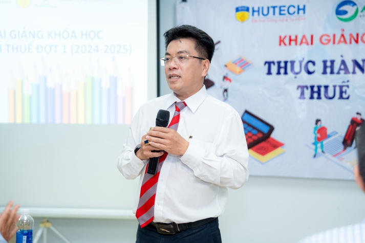 Khoa Tài chính - Thương mại HUTECH khai giảng học kỳ doanh nghiệp thực hành thuế với Công ty Asctax 26