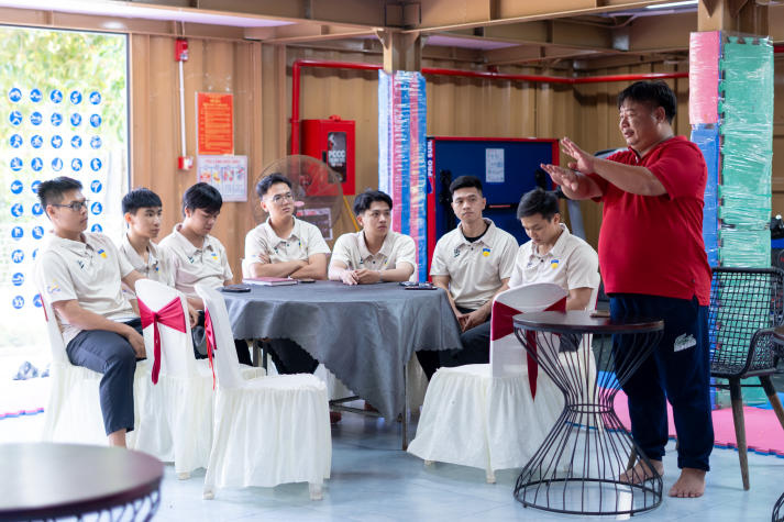 [Ảnh] Trải nghiệm thể thao toàn diện của sinh viên ngành Quản lý thể dục thể thao tại NV Sport Camp 41