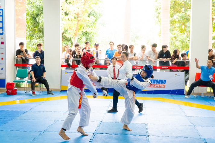 HUTECH giành giải Nhì toàn đoàn tại Taekwondo HUTECH Cup Open 2024 98