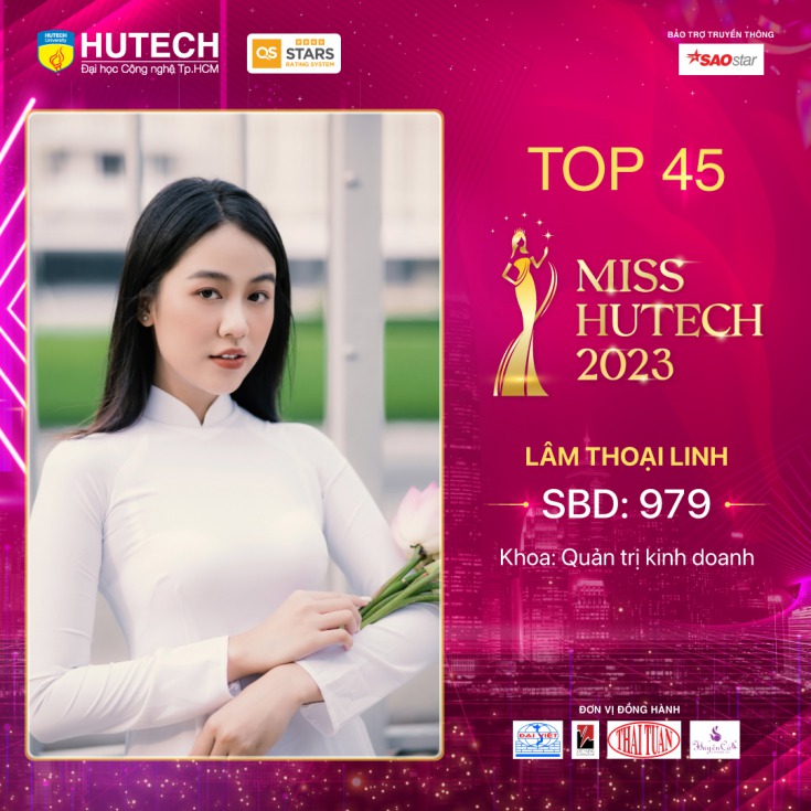 Top 45 thí sinh xuất sắc nhất của Miss HUTECH 2023 chính thức lộ diện 46