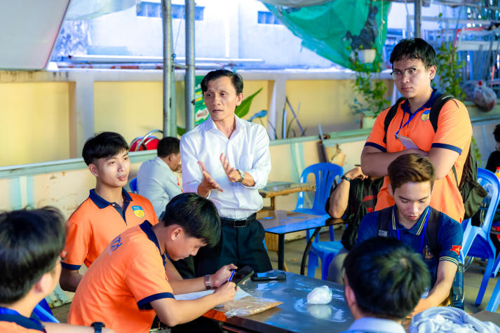 Sinh viên Quản lý thể dục thể thao tìm hiểu quy trình vận hành giải đấu quốc tế tại Giải Võ cổ truyền TP.HCM 50