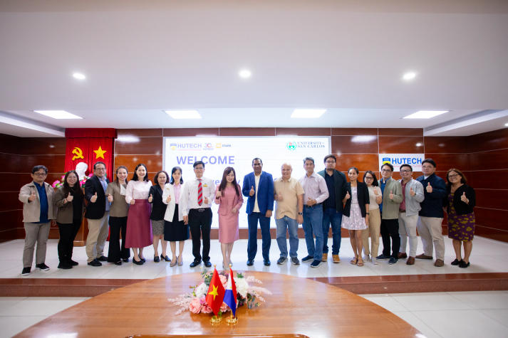 HUTECH and University of San Carlos promote international cooperation in education and research 111