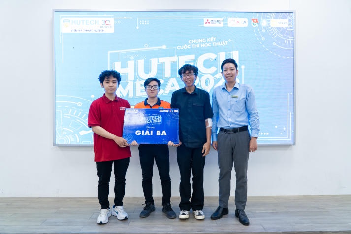 HUTECH MECA 2025: Hành trình sáng tạo ý tưởng thành hiện thực của sinh viên Viện Kỹ thuật 176