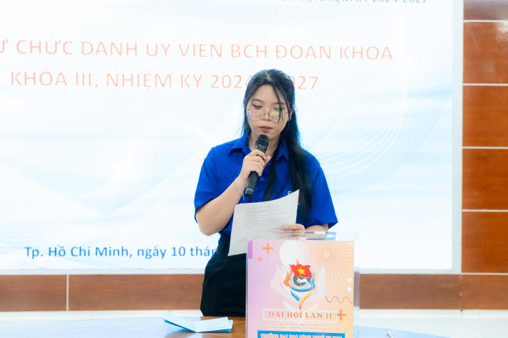 Đoàn Khoa Điều Dưỡng - Kỹ thuật y học kiện toàn nhân sự chủ chốt nhiệm kỳ 2024-2027 54