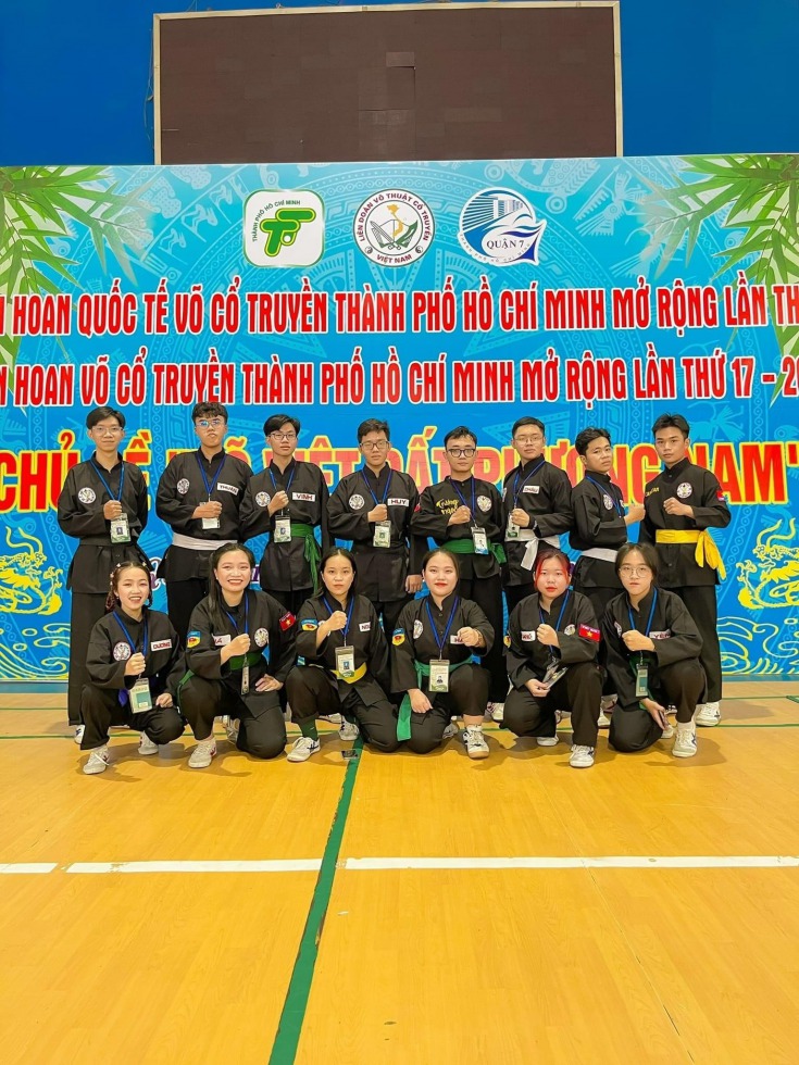 Sinh viên HUTECH xuất sắc giành 10 huy chương tại Liên hoan Võ cổ truyền TP.HCM mở rộng lần thứ 17 - 2023 33