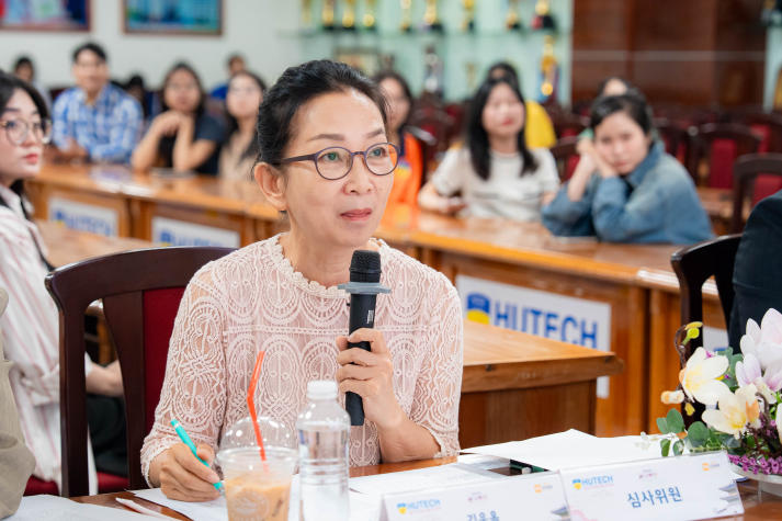 [Video] Tỏa sáng tại Chung kết, sinh viên ngành Đông phương học giành giải Nhất Cuộc thi Nói tiếng Hàn HUTECH 87