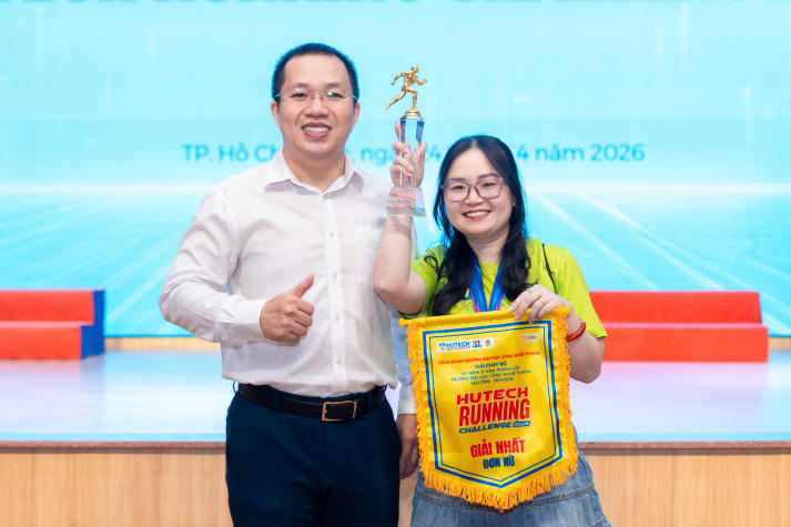 ​Khép lại HUTECH Running Challenge 2026: Tôn vinh hành trình bền bỉ, lan tỏa tinh thần sống khỏe 463