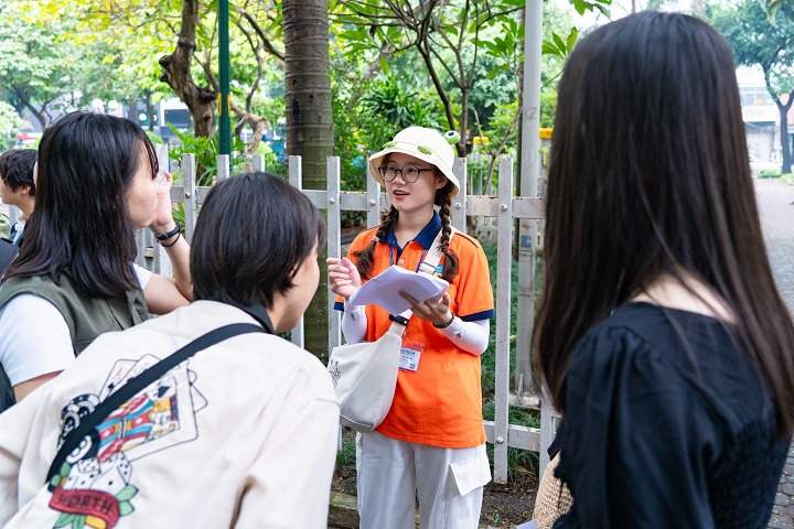 Sinh viên Khoa Nhật Bản học HUTECH hóa thân thành hướng dẫn viên đưa học sinh Nhật Bản khám phá Việt Nam 31