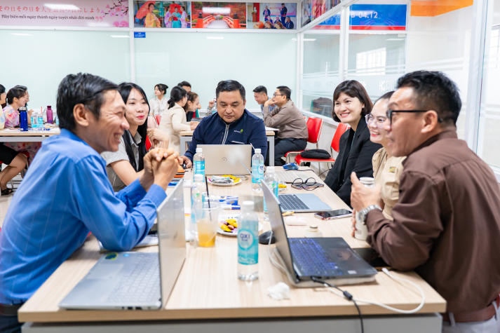 Giảng viên HUTECH tăng cường kinh nghiệm giảng dạy học phần Tư duy thiết kế dự án 73