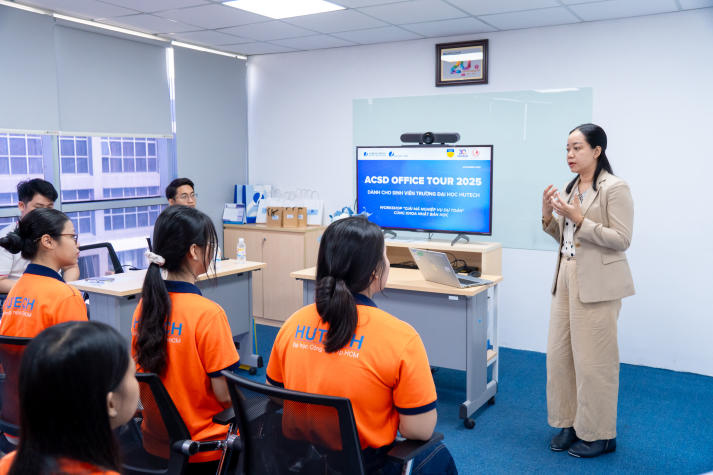 Sinh viên ngành Ngôn ngữ Nhật khám phá nghiệp vụ dự toán tại ACSD 21