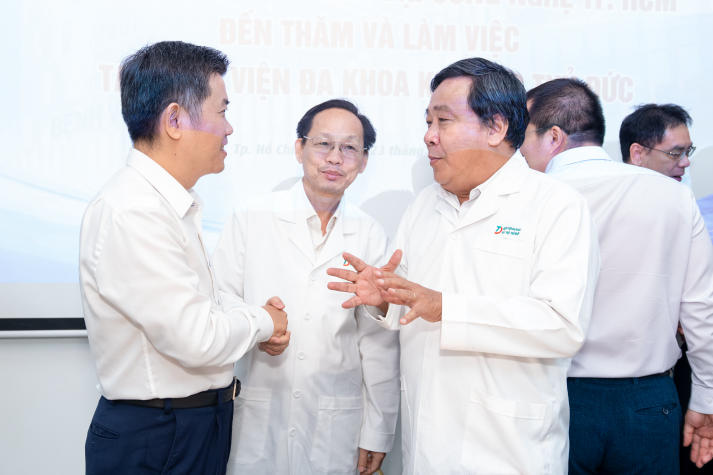 HUTECH và Bệnh viện Đa khoa khu vực Thủ Đức mở rộng hợp tác chuyên sâu trong đào tạo, nghiên cứu y khoa 88