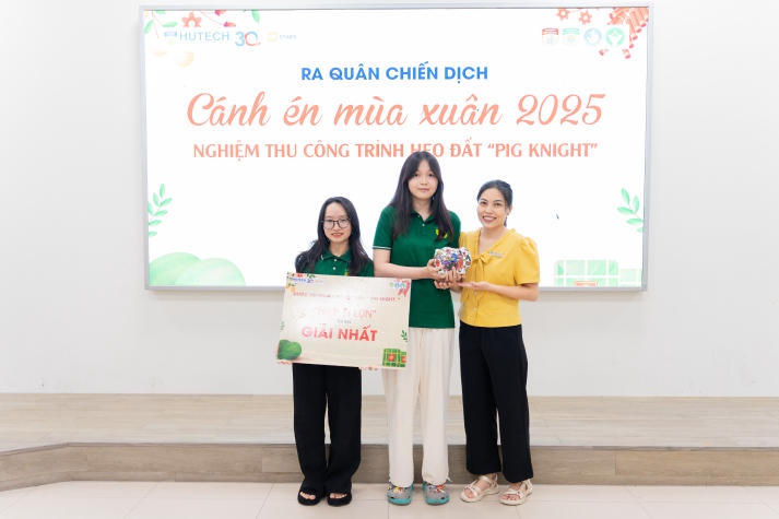 Khởi động “Cánh én mùa xuân 2025”: Tuổi trẻ HUTECH gắn kết và sẻ chia vì cộng đồng 50