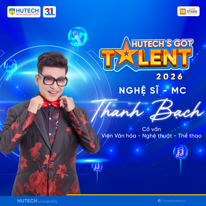 HUTECH’s Got Talent 2026 hé lộ “mảnh ghép” giám khảo cuối cùng và khách mời tiếp theo tại đêm Chung kết 11