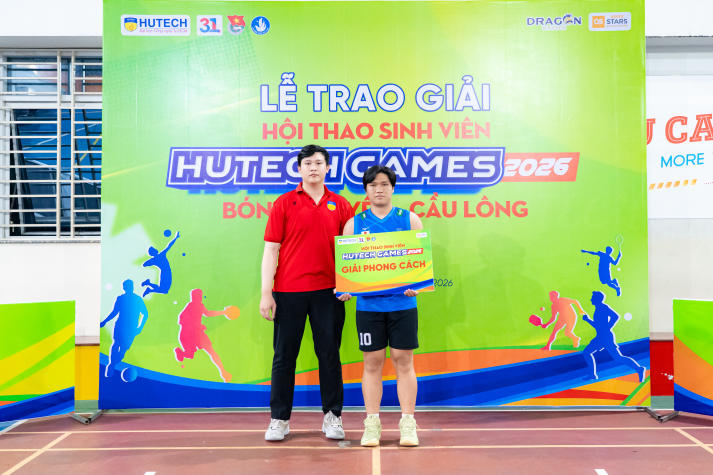 [HUTECH Games 2026] Viện Kỹ thuật lội ngược dòng ngoạn mục, giành ngôi vương Bóng chuyền nam 115