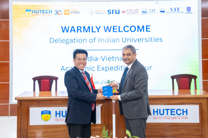 HUTECH fosters international cooperation with leading Indian universities 126
