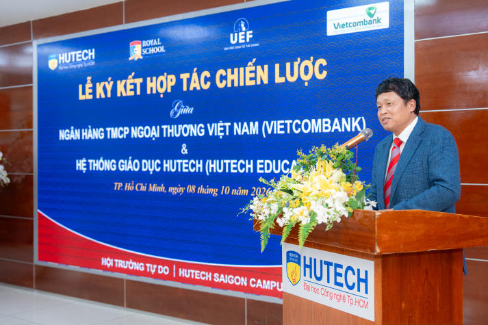 HUTECH Education và Vietcombank ký kết hợp tác chiến lược, chung tay phát triển nguồn nhân lực trẻ 12