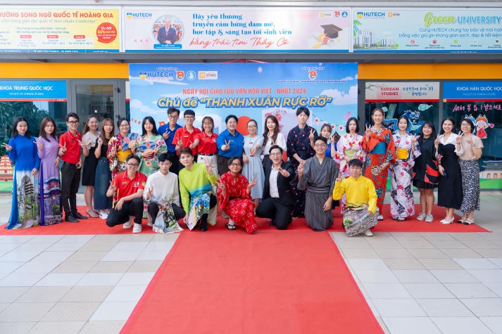 [Video] Sinh viên HUTECH hào hứng trải nghiệm Ngày hội giao lưu văn hóa Việt - Nhật 2024 32