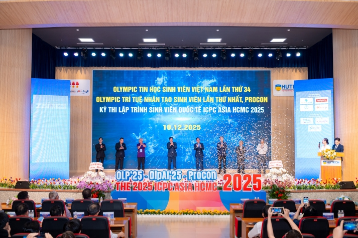 Trang trọng lễ khai mạc OLP’25, OlpAI’25, Procon’25 và ICPC Asia HCMC 2025 59
