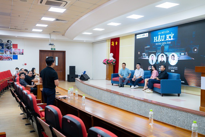 Sinh viên Khoa Kiến trúc - Mỹ thuật tìm hiểu về vai trò của Hậu kỳ trong điện ảnh qua góc nhìn của người trong nghề 103