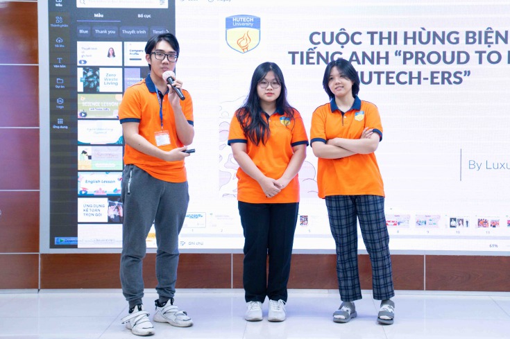 Sinh viên khoa Công nghệ thông tin giành Giải nhất cuộc thi hùng biện tiếng Anh “Proud to be HUTECH- ers” 36