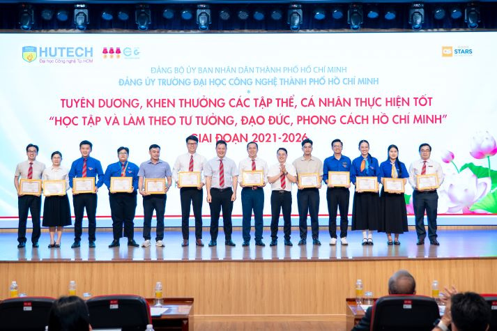 HUTECH vinh danh 269 Thanh niên tiên tiến, lan tỏa tinh thần học tập và làm theo gương Bác năm 2026 56