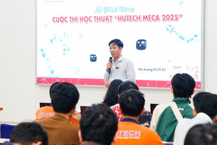 Viện Kỹ thuật chính thức phát động cuộc thi học thuật HUTECH MECA 2025 10