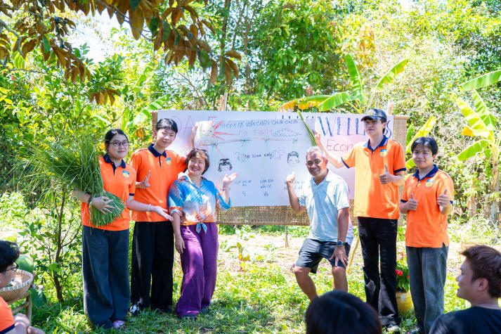 [Ảnh] Sinh viên HUTECH khám phá mô hình kinh tế sức khỏe bền vững qua hành trình thực tế 94