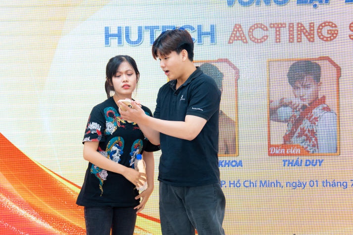 Nhiều màn nhập vai xuất thần của các tài năng trẻ HUTECH tại vòng Lập đội HUTECH Acting Stars 2024 54