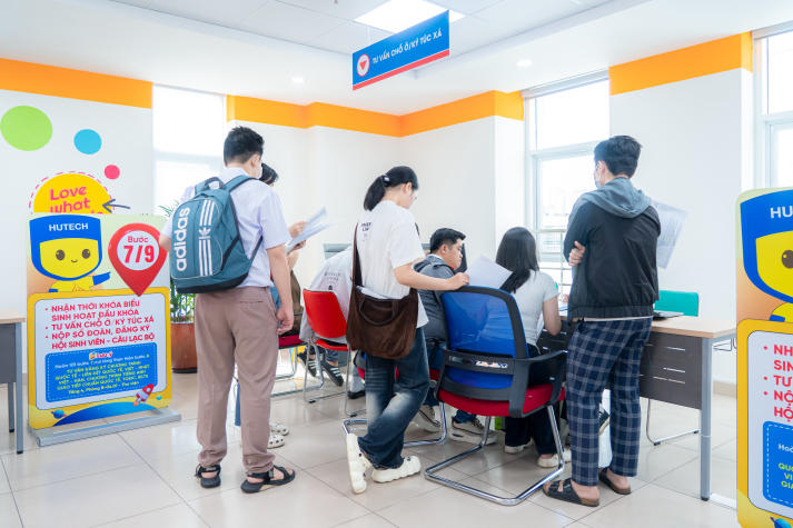 Nhiều tân sinh viên HUTECH an tâm tìm được chỗ ở ngay khi làm thủ tục nhập học 47