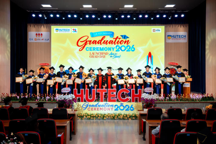 Lễ trao bằng tốt nghiệp HUTECH: Dấu son cho hành trình bền bỉ chinh phục tri thức 70