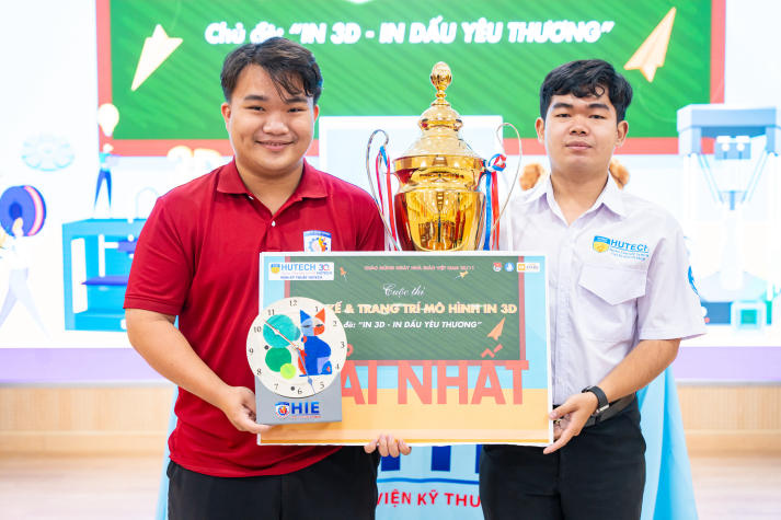 [Ảnh] “In 3D - In dấu yêu thương”: Sân chơi lan tỏa tinh thần tri ân 20/11 của sinh viên Viện Kỹ thuật 71