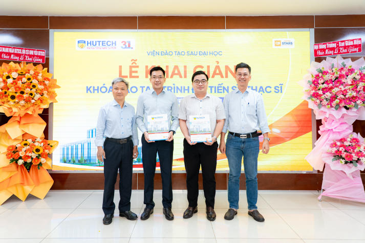 HUTECH khai giảng chương trình đào tạo Tiến sĩ, Thạc sĩ đợt 2 năm 2026, tiếp nối hành trình chinh phục tri thức 38