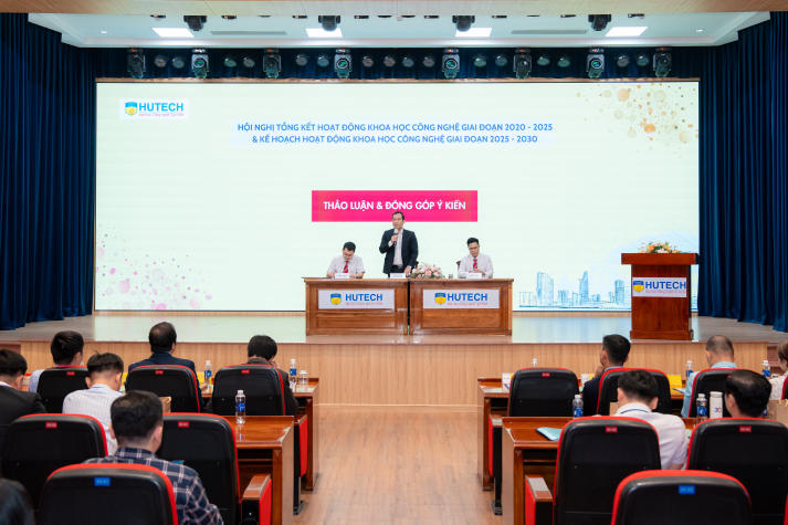 [Video] Tổng kết 05 năm hoạt động khoa học công nghệ, HUTECH định vị chiến lược phát triển giai đoạn mới 54