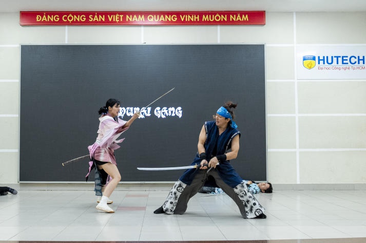 Sinh viên HUTECH nhập vai chiến binh Samurai Nhật Bản 45