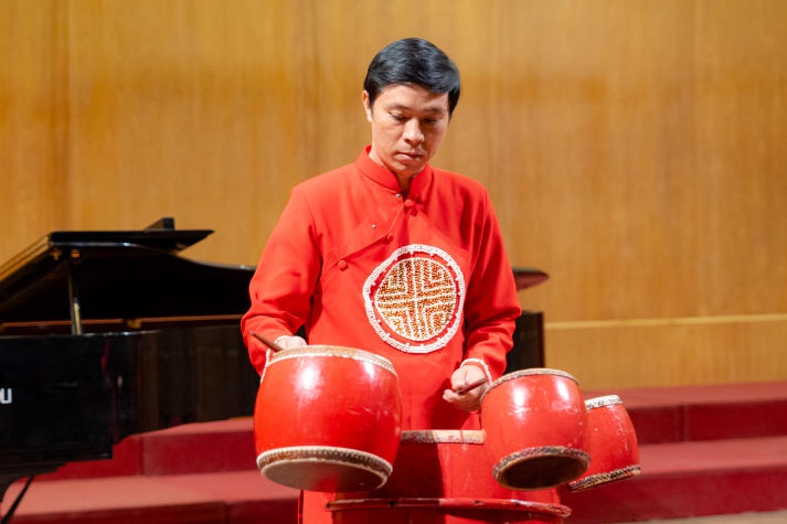 Sinh viên ngành Truyền thông đa phương tiện trải nghiệm không gian âm nhạc cổ điển tại Nhạc Viện TP.HCM 85