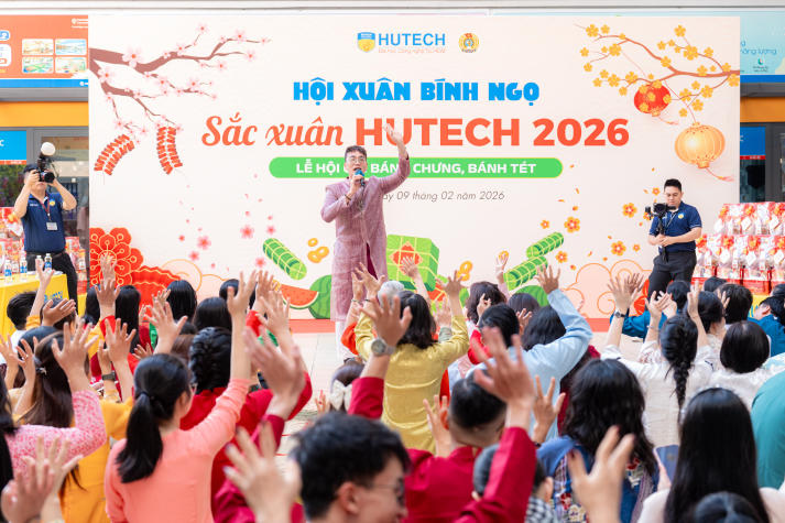 [Video] Sắc xuân HUTECH 2026: Gìn giữ sắc xuân truyền thống, lan tỏa tinh thần gắn kết 18